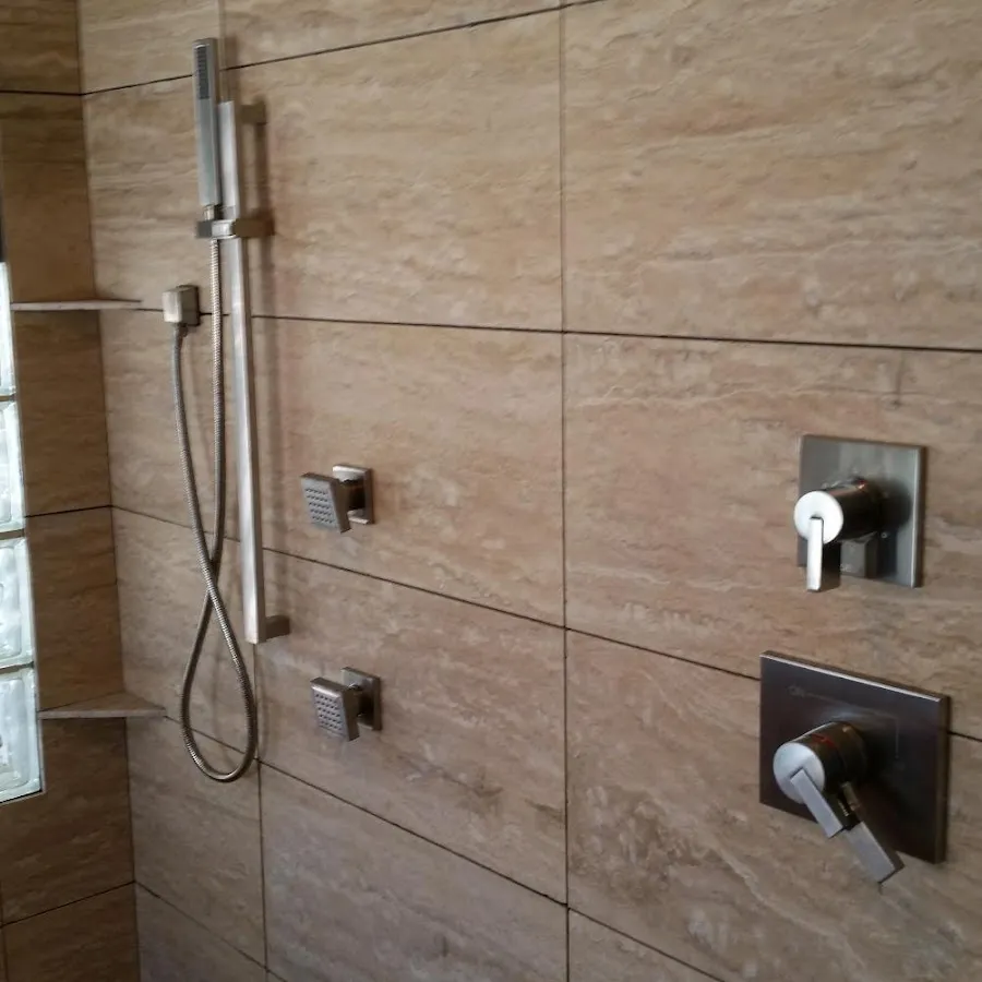 Shower fixture installation for Gas Line Repair in Festus